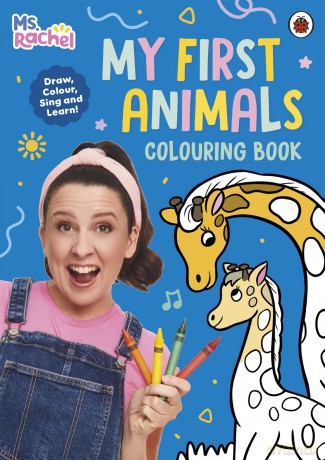 Ms Rachel My First Animals Colouring Bo [KSIĄŻKA]