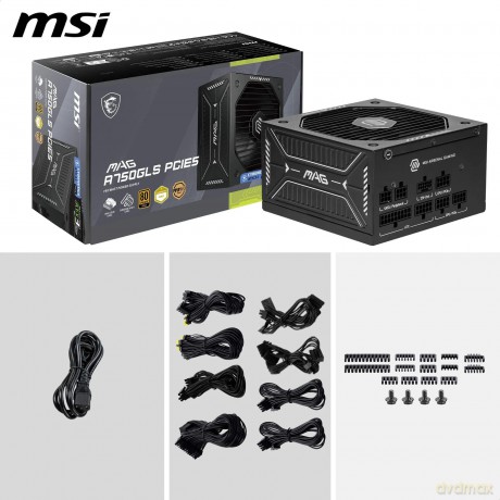 MSI Netzteil MAG A750GLS PCIE5 750