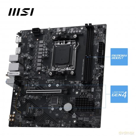 MSI Pro A620AM-G Evo A620,AM5,mATX,DDR510ZubehśrSONSTIGES5402106088146.99123.04.20260789461 073014