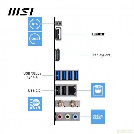 MSI Pro A620AM-G Evo A620,AM5,mATX,DDR510ZubehśrSONSTIGES5402106088146.99123.04.20260789461 073014