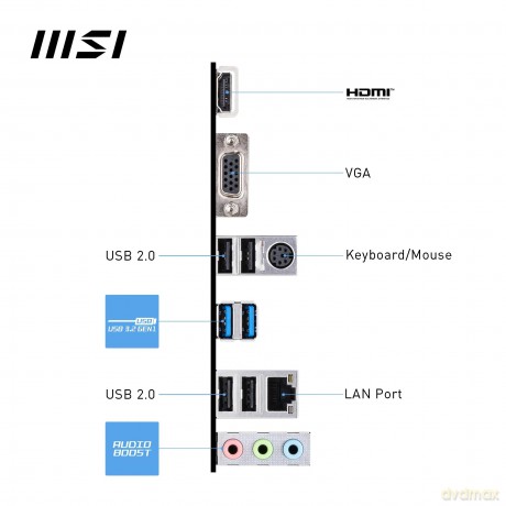Msi Pro H610m-E (H6