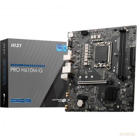 Msi Pro H610m-G (H6