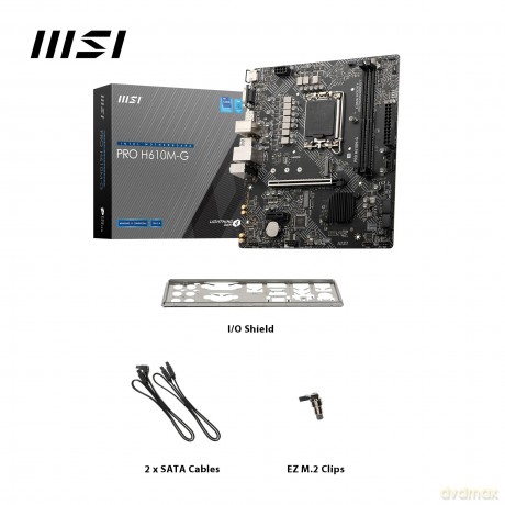 Msi Pro H610m-G (H6