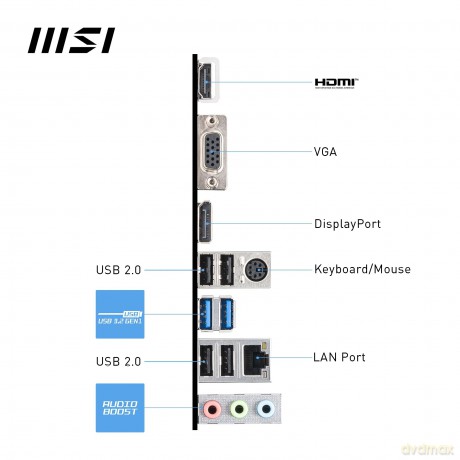 Msi Pro H610m-G (H6