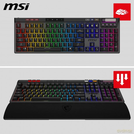 MSI STRIKE Pro Silent W Gaming Keyboard,