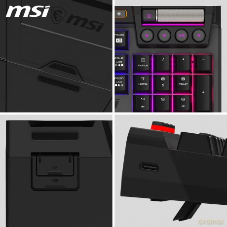 MSI STRIKE Pro Silent W Gaming Keyboard,