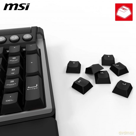 MSI STRIKE Pro Silent W Gaming Keyboard,