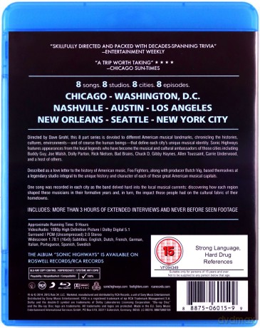 Foo Fighters: Sonic Highways [3Blu-Ray]