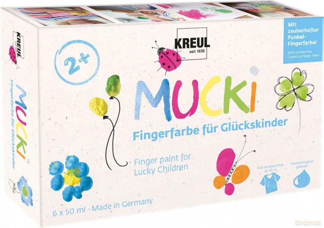 P: MUCKI Fingerfarbe fźr Glźckskinder 6erP10SpielwarenDIVERSE530109559510.99127.10.20230571234 50558