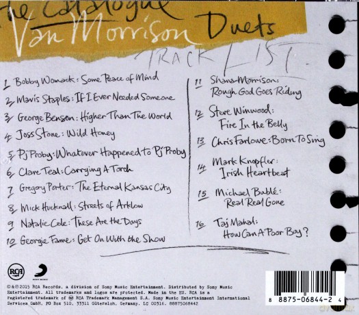 Van Morrison: Duets: Re-Working The Catalogue [CD]
