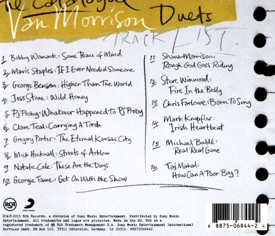 Van Morrison: Duets: Re-Working The Catalogue [CD]