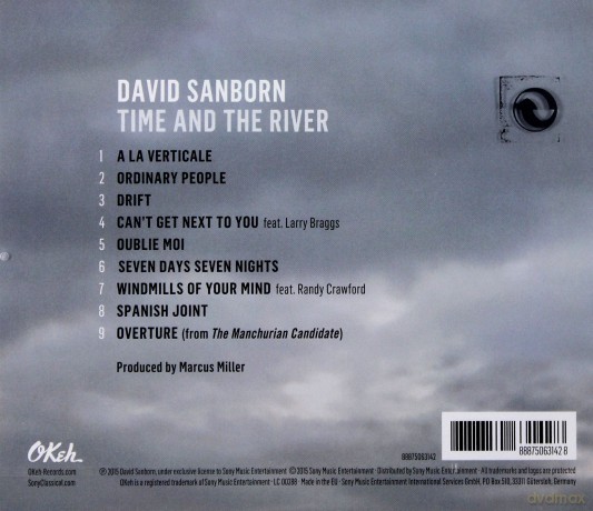 David Sanborn: Time and The River [CD]