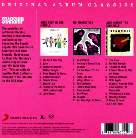 Starship: Original Album Classics [3CD]