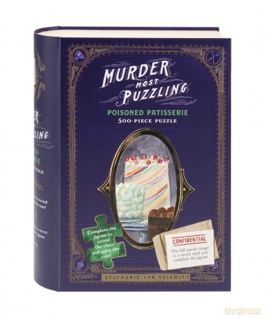 Murder Most Puzzling Poisoned Patisserie 500Piece Puzzle [KSIĄŻKA]