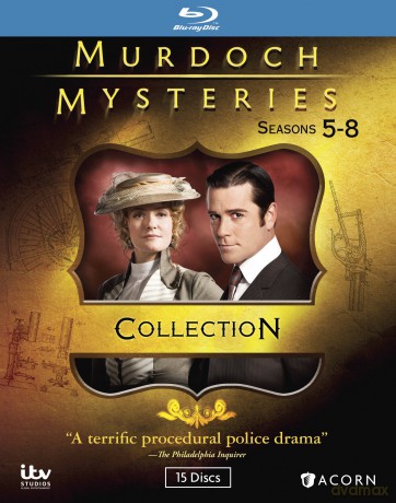 Murdoch Mysteries Collection 5-8 [15xBlu-Ray]