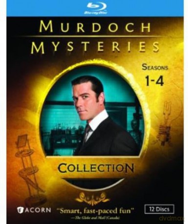 Murdoch Mysteries Collection: Seasons 1-4 [12xBlu-Ray]