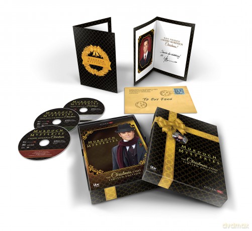 Murdoch Mysteries: Christmas Cases Collection [3DVD]
