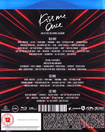 Kylie Minogue: Live [2CD]+[Blu-Ray]