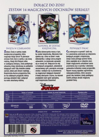 Jej wysokość Zosia: Święta w Czarlandii / Gotowa, By Zostać Księżniczką / Pływający pałac [BOX] [3DVD] 