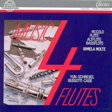 Nolte,Irmela: Music For 4 Flutes [CD]