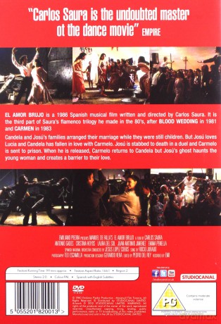 El Amor Brujo (Czarodziejska Miłość) [DVD]