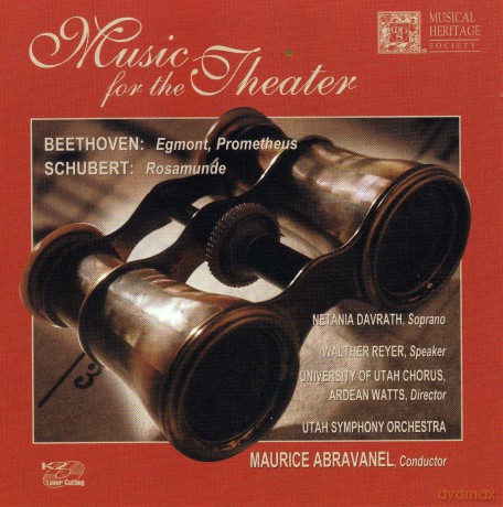 Beethoven/Schubert: Music for the Theater-Maurice Abravanel [2CD]