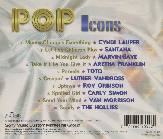 Pop Icons: Music Legends: Pop Icons [CD]