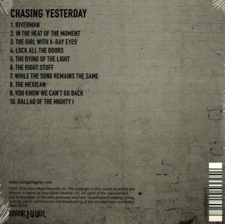 Noel Gallagher's High Flying Birds: Chasing Yesterday [CD]