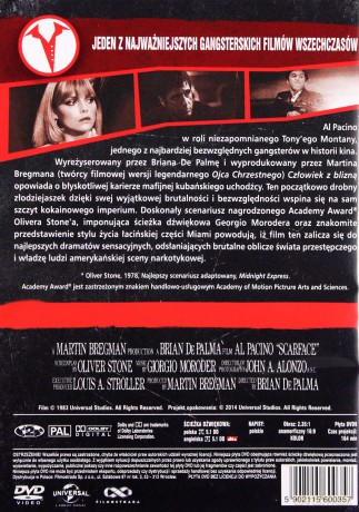 Człowiek z blizną (Unforgettable Films) [DVD] 