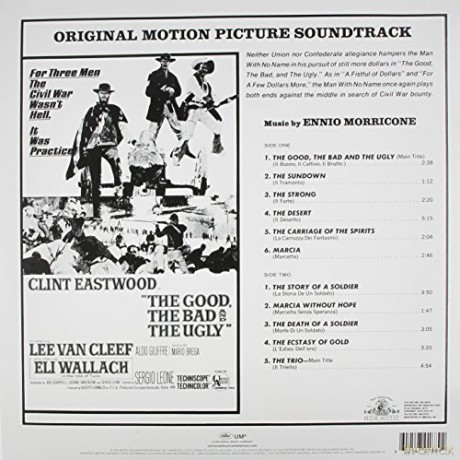 The Good, The Bad And The Ugly soundtrack (Dobry, Zły i Brzydki) (Ennio Morricone) [Winyl]