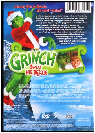 Grinch: Świąt nie będzie (Big Faces) [DVD]