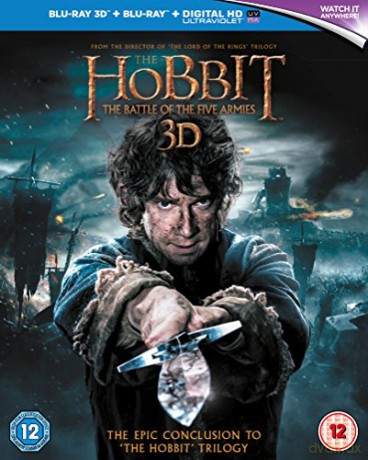 The Hobbit: The Battle of the Five Armies (Hobbit: Bitwa Pięciu Armii) [Blu-Ray 3D]+ [Blu-Ray]