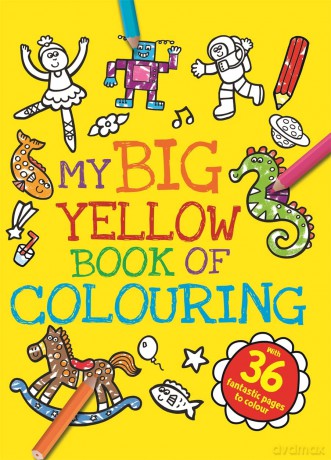 My Big Yellow Book of Colouring [KSIĄŻKA]