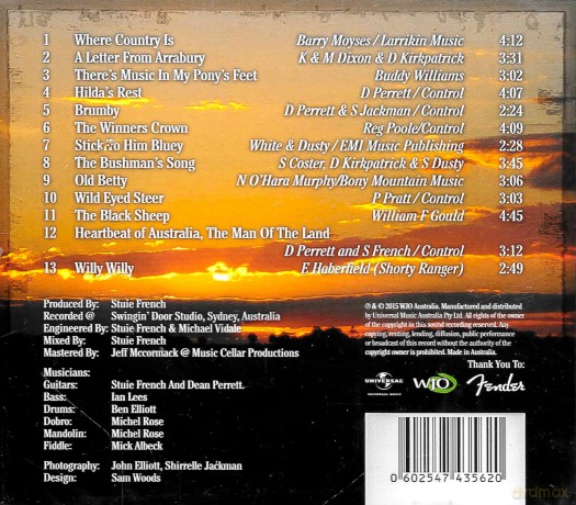 Perrett Dean: My Bush Heritage (Reissue) [CD]