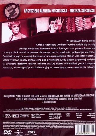 Psychoza (Unforgettable Films) [DVD]