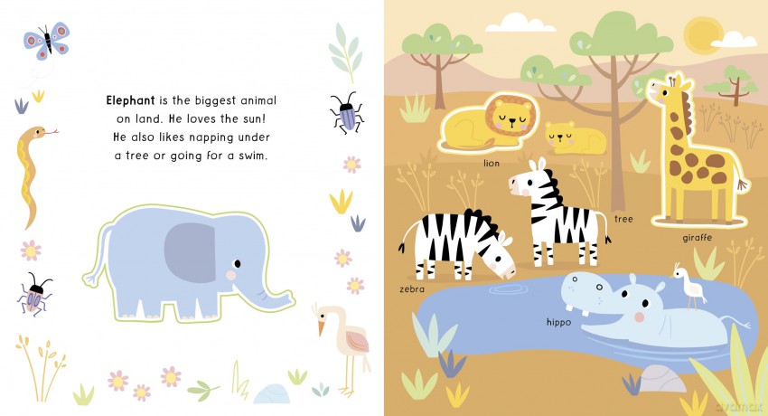My First Felt Sticker Book Animals From Around The World [KSIĄŻKA]