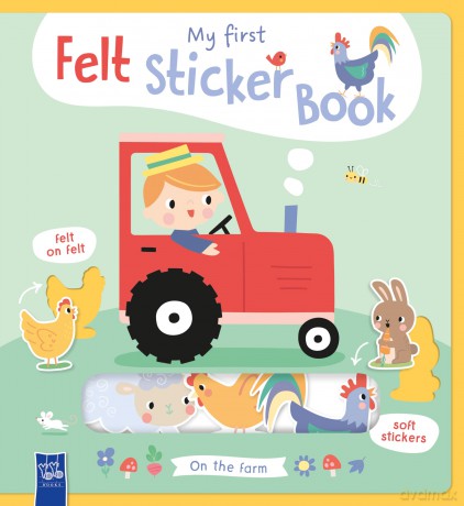 My First Felt Sticker Book On The Farm [KSIĄŻKA]