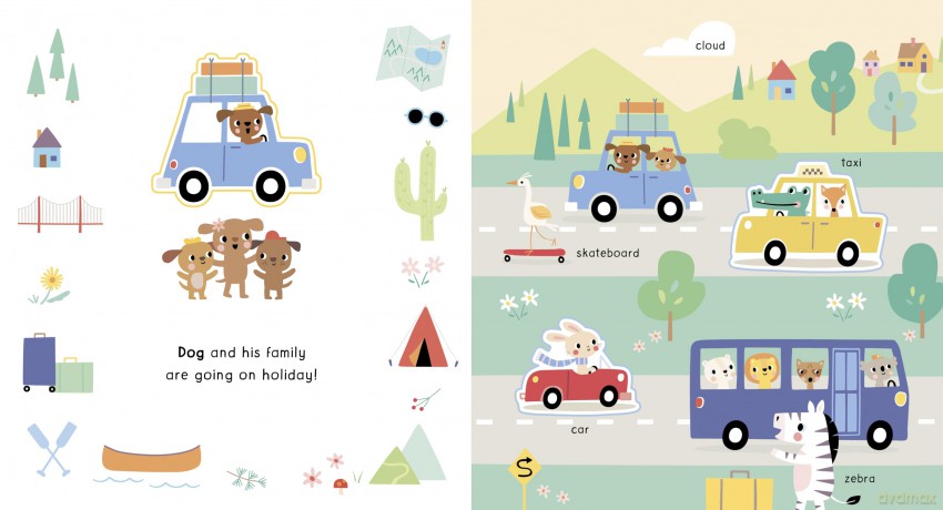 My First Felt Sticker Book On The Go [KSIĄŻKA]