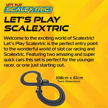 My First Scalextric Lets Play Mains: My First Scalextric Lets Play Mains