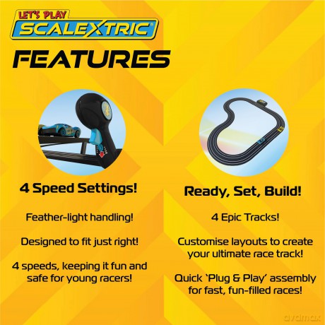 My First Scalextric Lets Play Mains: My First Scalextric Lets Play Mains