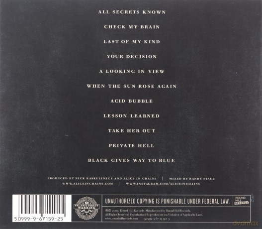 Alice in Chains: Black Gives Way To Blue (Digipack) [CD]