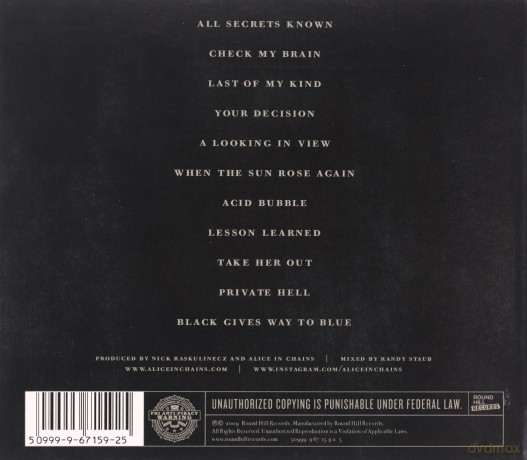 Alice in Chains: Black Gives Way To Blue (Digipack) [CD]