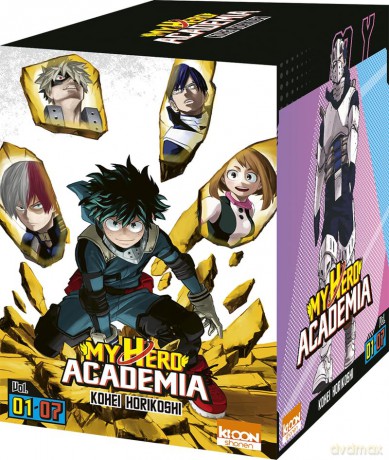 MY HERO ACADEMIA - Coffret - Tome 1  7