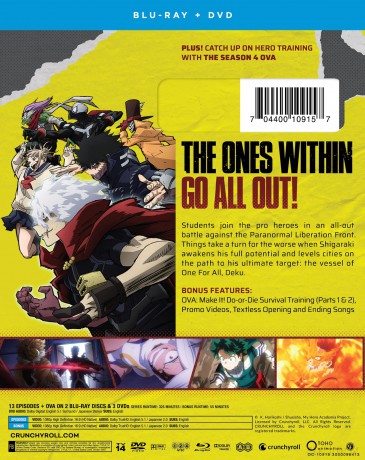 My Hero Academia: Season 6 - Part 1 [5xBlu-Ray]