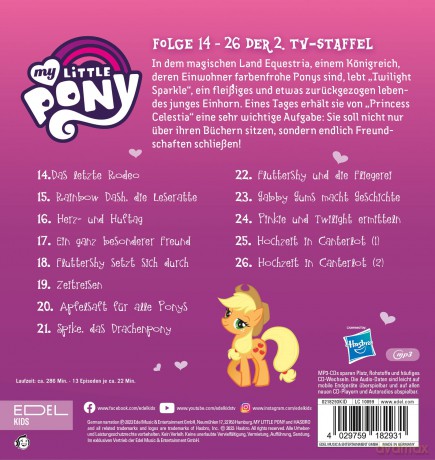 My Little Pony: My Little Pony-(2.2)Staffelbox [CD]