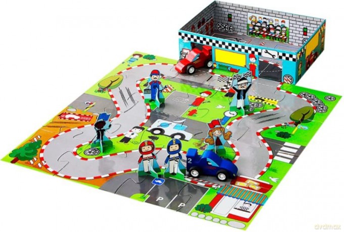 My Little Village Racing Circuit [KSIĄŻKA]