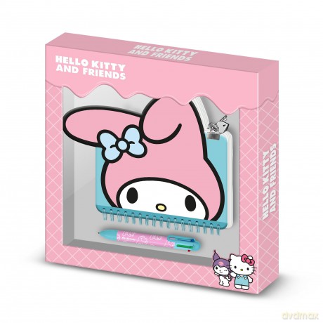 MY MELODY - Head - Gift Box - Diary + Pe