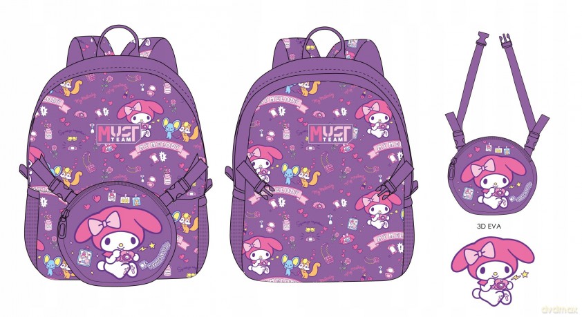 MY MELODY - Must - Backpack + detachable