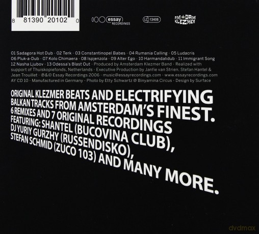 Amsterdam Klezmer Band: Remixed! [CD]