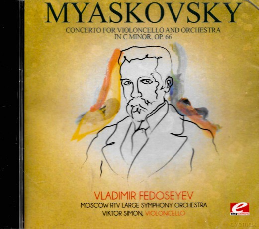 Myaskovsky,Nikolay: Myaskovsky: Concerto For Violoncello And Orchestra [CD]